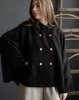 Black Tokyo Linen Jacket