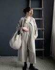 Natural Linen Overalls