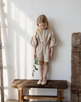 Sand Parachute Linen Tunic, Size 4-5 years