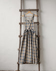Beach Festive Cottage Linen Dress, Size XL (STOCK)