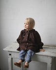 Chocolate Linen Tunic Dress