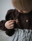 Chocolate Linen Tunic Dress