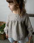 Natural Short Linen Tunic