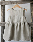 Natural Smock Linen Dress