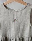 Natural Smock Linen Dress
