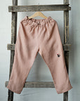 Dusty Rose Linen Pants