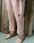 Dusty Rose Linen Pants