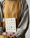 Mustard Midi Cross Back Linen Pinafore