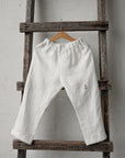 White Sailor Linen Pants