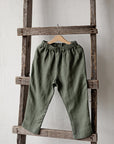 Sage Linen Pants, 4-5 years (STOCK)