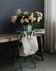 Natural Linen Backpack