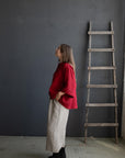 Cherry 3/4 Linen Shirt