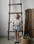 Aquamarine Linen Bloomers