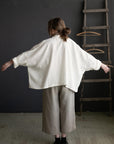 White Tokyo Linen Jacket