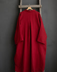 Cherry Linen Shirt Dress