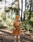 Mustard Long Sleeve Button Linen Shirt, 7-8 years (STOCK)