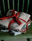 Linen Fabric Remnants Bundle
