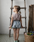 Aquamarine Linen Bloomers