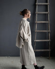 Natural Linen Overalls