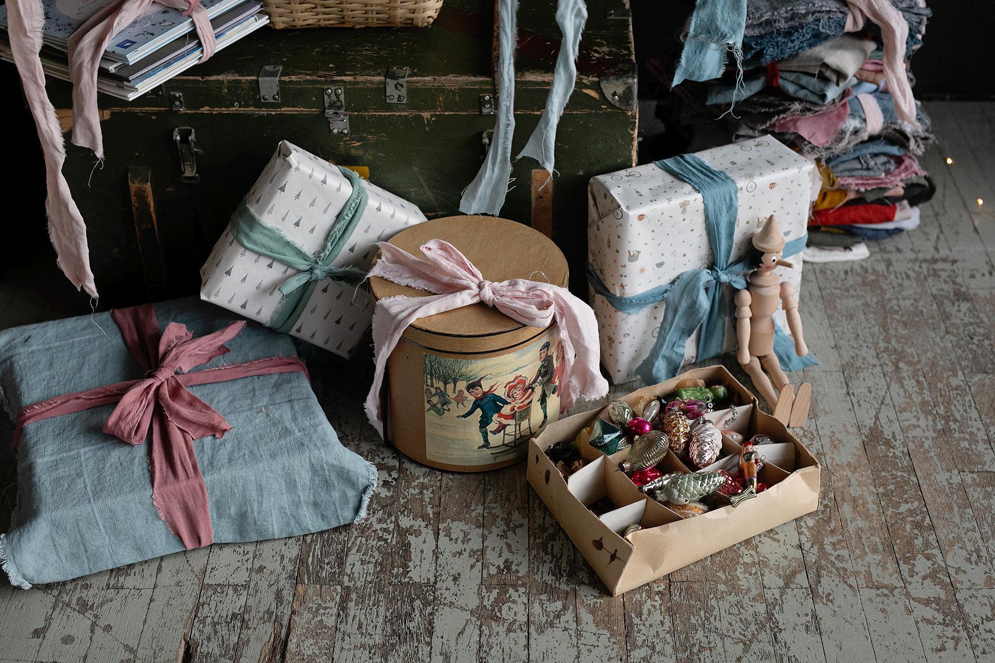 Linen Ribbon Set