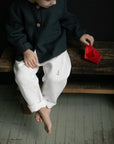 White Sailor Linen Pants