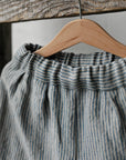 Steel Stripe Sailor Linen Pants, Size 3-4 years
