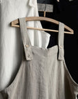 Natural Linen Overalls