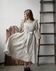 Farm Linen Prairie Dress