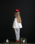 Steel Stripe Sailor Linen Pants, Size 3-4 years