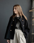 Black Tokyo Linen Jacket