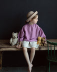 Lilac Parachute Linen Tunic