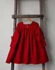 Strawberry Classic Linen Dress
