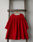 Strawberry Classic Linen Dress