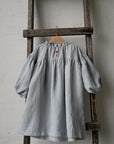 Baby Blue Parachute Linen Dress