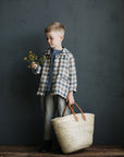 Beach Festive Peter Pan Linen Collar Linen Jacket