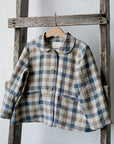 Beach Festive Peter Pan Linen Collar Linen Jacket