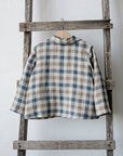 Beach Festive Peter Pan Linen Collar Linen Jacket