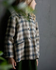 Beach Festive Peter Pan Linen Collar Linen Jacket
