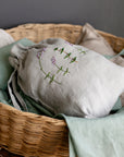 Rosemary and Lavender Pouch Linen Bag