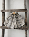 Cottage Festive Linen Shorts