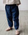 Navy Blue Linen Pants
