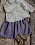 Natural Midi Linen Coat