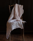 Pastel Pink Transparent Linen Tablecloth