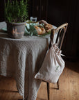 Rosemary Pouch Linen Bag