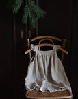 Natural Linen Pinafore Linen Dress