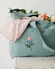 Mint Classic Linen Bag