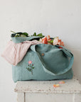 Mint Classic Linen Bag