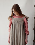 Natural Prairie Linen Dress