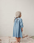 Natural Classic Linen Bonnet