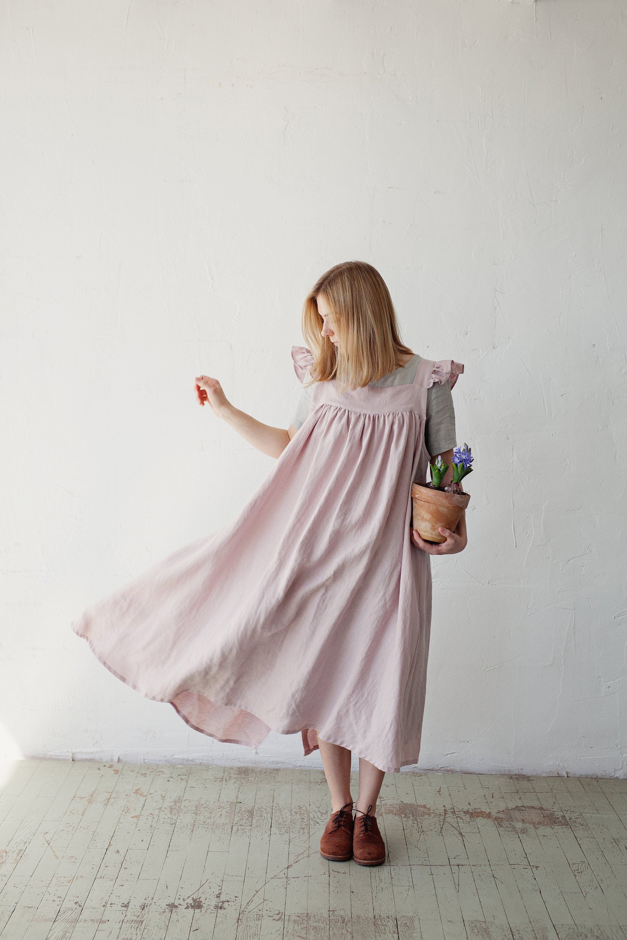 Pink prairie clearance dress